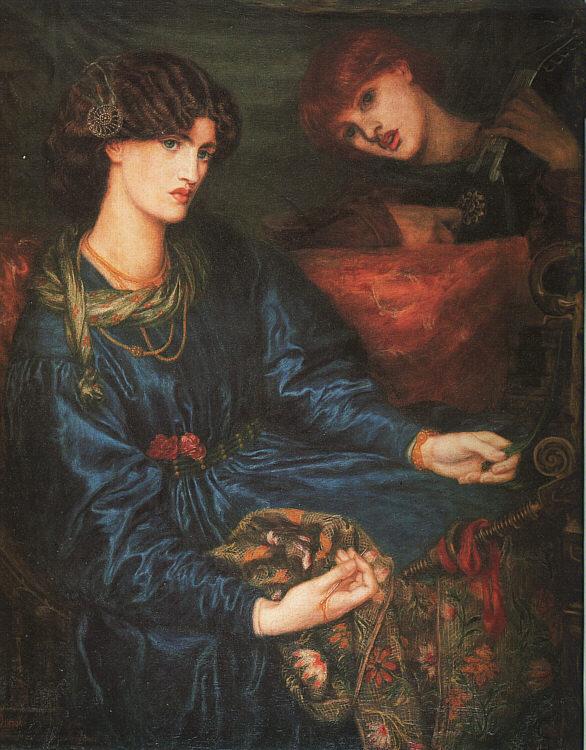 Dante Gabriel Rossetti Mariana oil painting image